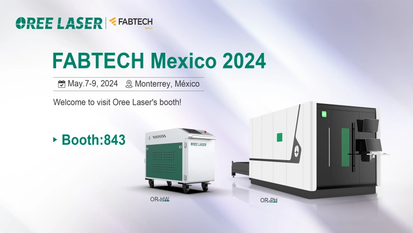 Oree Laser Brilla en FABTECH Mexico 2024